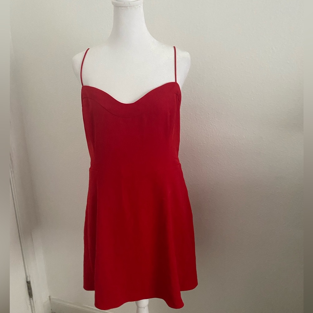 Red Abercrombie & Fitch Women's Dress L